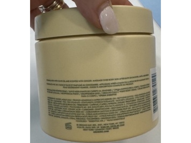 Origins Ginger Souffle Whipped Body Cream, 11.8 oz/350 mL