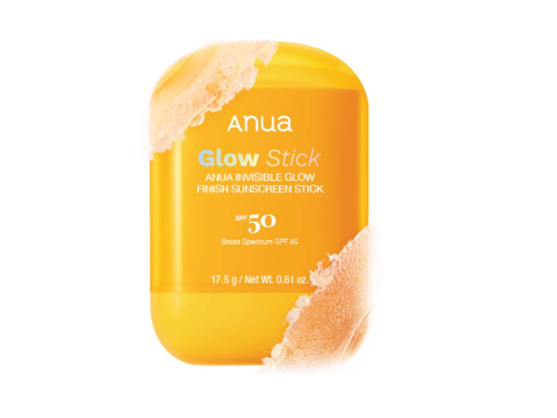Anua Invisible Glow Finish Sunscreen Stick, SPF 50, 0.61 oz/17.5 g