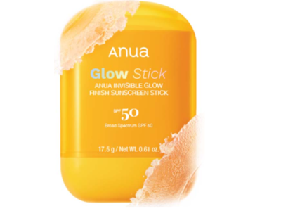 Anua Invisible Glow Finish Sunscreen Stick, SPF 50, 0.61 oz/17.5 g