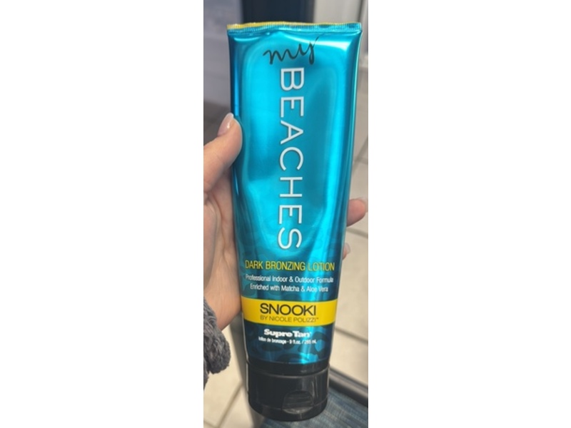 Supre Tan Snooki Beaches Dark Bronzing Lotion, 9 fl oz/205 mL