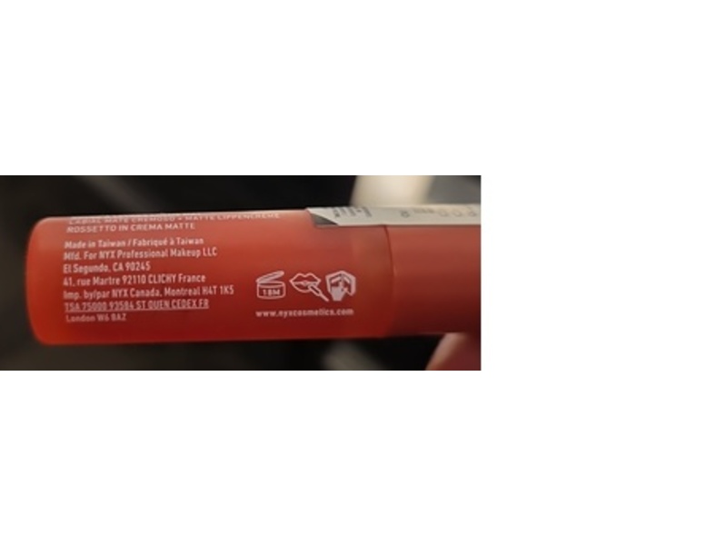 Nyx Professional Makeup Smooth Whip Matte Lip Cream, 02 Kitty Belly, 0.13 fl oz/4 mL