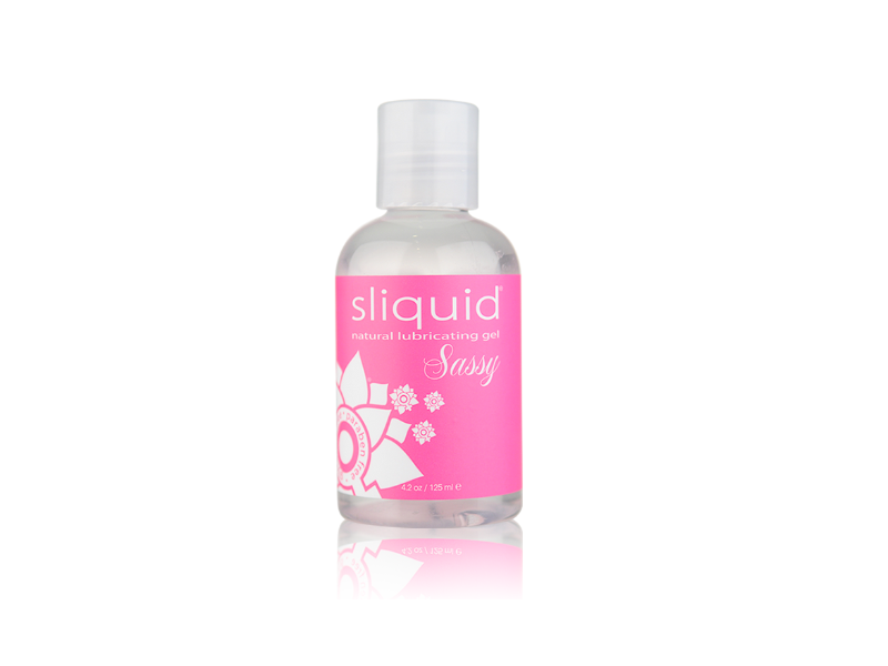 Sliquid Natural Lubricating Gel, Sassy, 4.2 oz/125 ml