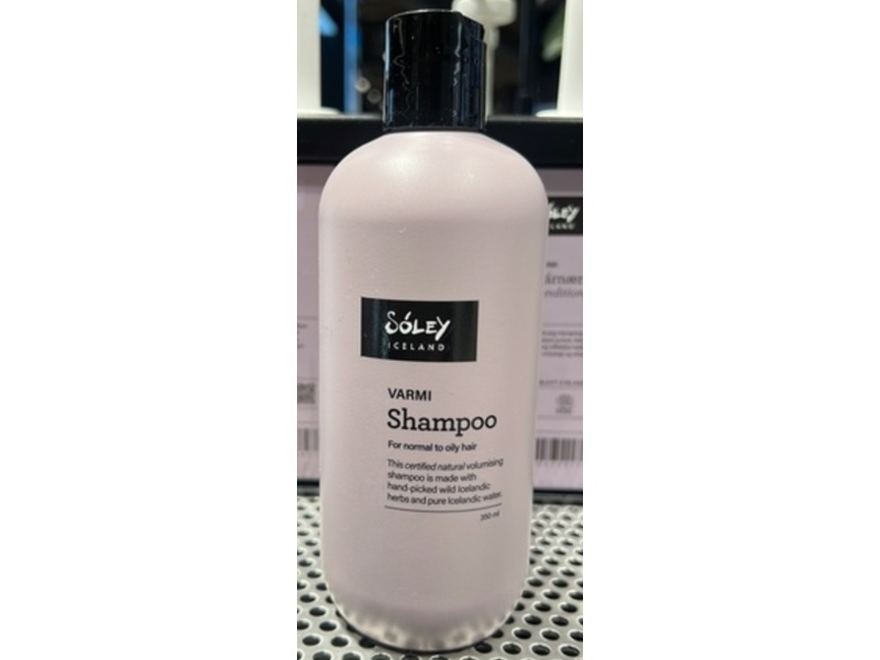 Soley Iceland Varmi Shampoo, 350 mL