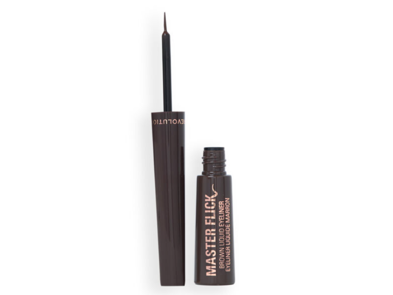 Revolution Master Flick Brown Liquid Eyeliner, Mocha Brown