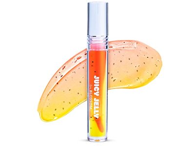 Blossom Juicy Jelly Nourishing Lip Oil, Papaya, 0.09 fl oz/2.7 mL