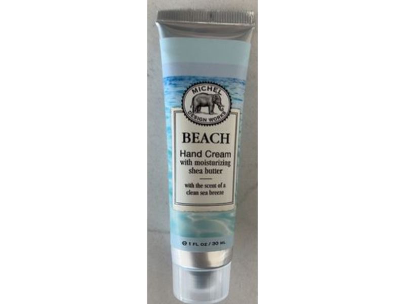 Michel Design Works Beach Hand Cream, Shea Butter, 1 fl oz/30 mL