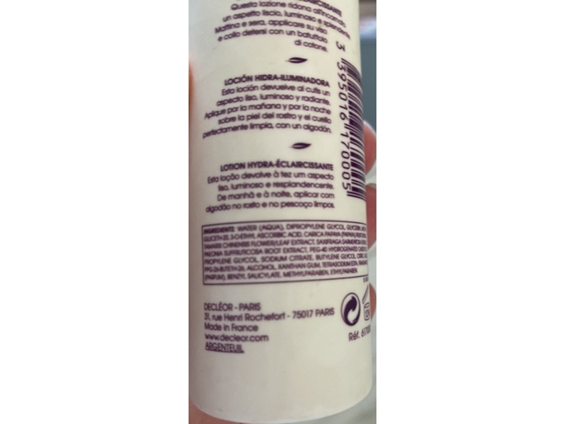 Decleor Aroma White C Hydra-Brightening Lotion, 5 fl oz/150 mL