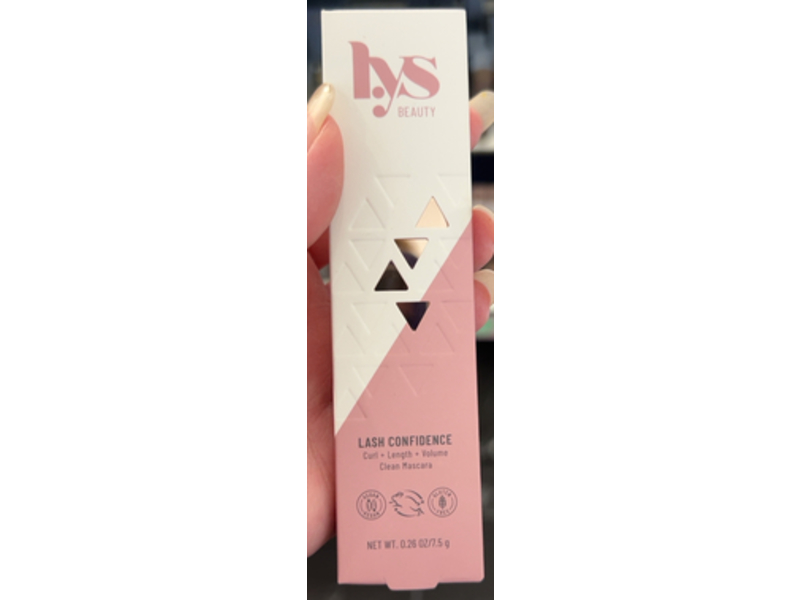 LYS Beauty Lash Confidence Curling & Lengthening Clean Mascara, 0.26 oz/7.5 g
