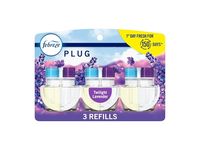Febreze Plug Room Air Freshener Refills, Twilight Lavender, 2.63 fl oz/78 mL, Pack Of 3 - thumbnail 1