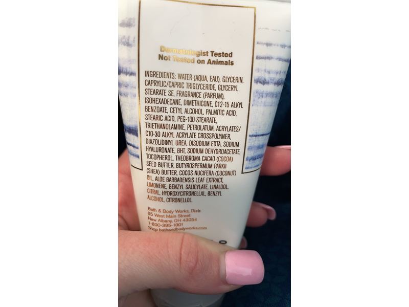 Bath & Body Works Getaway Hydration Body Cream, Fresh, 2.5 oz/70 g