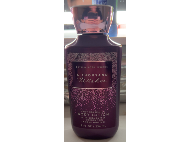 Bath & Body Works A Thousand Wishes Daily Nourishing Body Lotion, Shea Butter & Coconut Oil, 8 fl oz/236 mL
