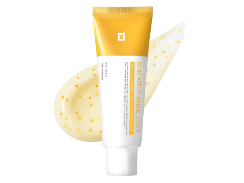 Tosowoong Kojic Acid Turmeric Cream, Kojic Acid + Turmeric Root Water, 1.69 fl oz/50 mL