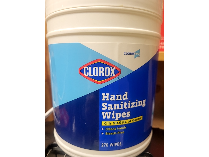 Clorox Hand Sanitizing Wipes, 270 Count