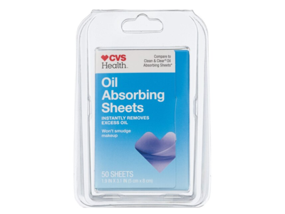 CVS Health Oil Absorbing Sheets, 50 Count