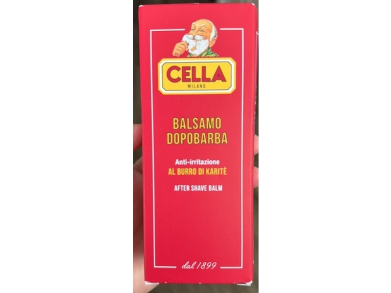 Cella Milano After Shave Balm, 3.5 fl oz/100 mL