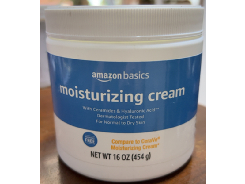 Amazon Basics Moisturizing Cream, 16 oz/454 g