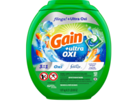 Gain Flings Ultra Oxi Laundry Detergent Pacs, Waterfall Delight, 102 Pacs, 73 oz/2.07 kg - thumbnail 1