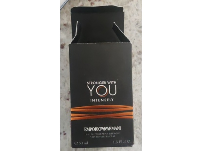 Emporio Armani Beauty Stronger With You Intensely Eau De Parfum, 1.6 fl oz/50 mL