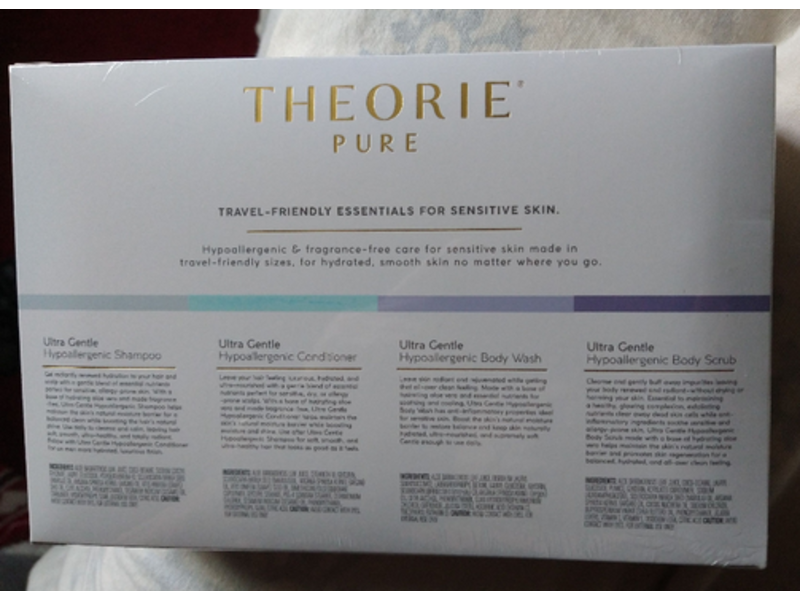 Theorie Pure Travel - Friendly Essentials Set, Sensitive Skin