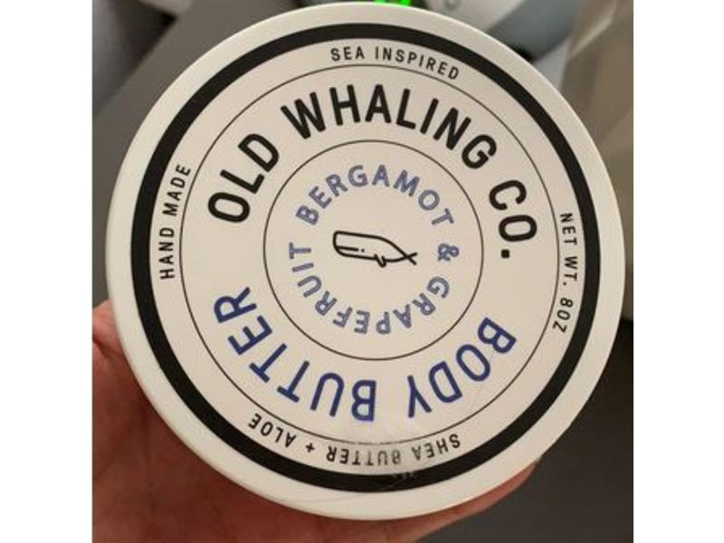 Old Whaling Co. Body Butter, Bergamot & Grapefruit, 8 oz