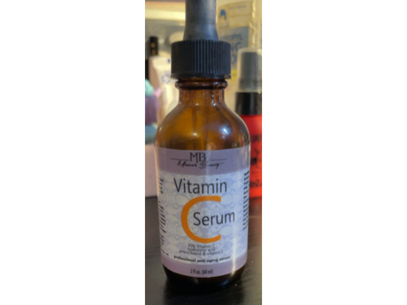 Meera's Beauty Anti-Aging Serum, Vitamin C, 2 fl oz/60 mL