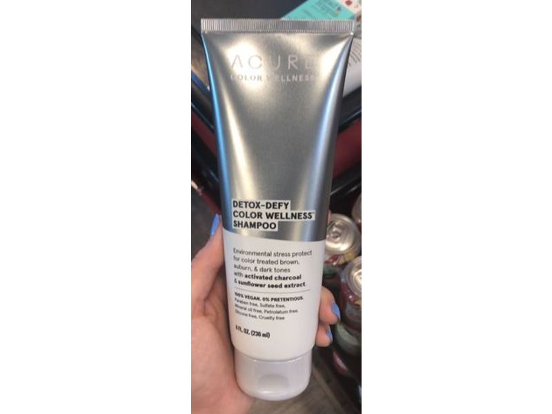 Acure Detox-Defy Color Wellness Shampoo, 8 fl oz / 236 mL