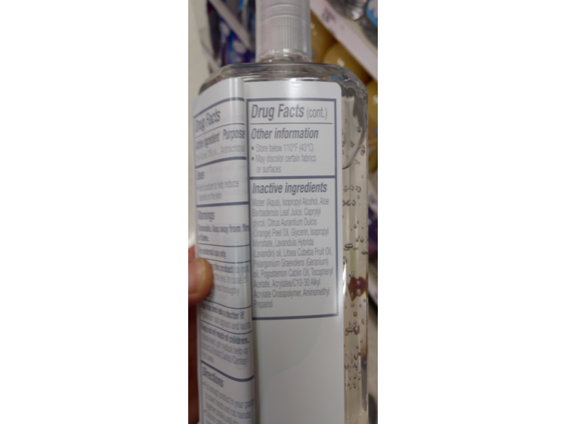 Purell Advanced Hand Sanitizer, Naturals, 28 fl oz/828 mL