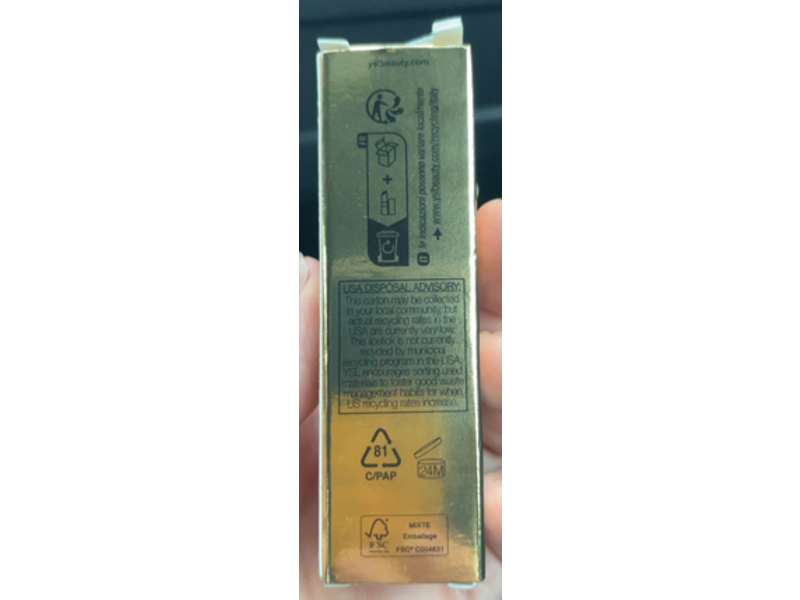 Yves Saint Laurent Loveshine High Shine Caring Lipstick, 200 Rosy Sand, 0.11 oz/3.2 g