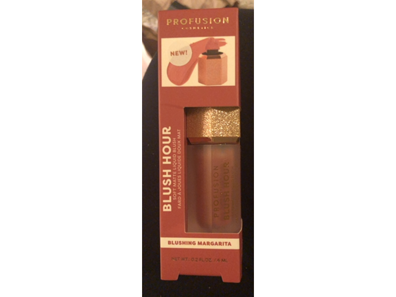 Profusion Cosmetics Blush Hour Soft Matte Liquid Blush, Blushing Margarita, 0.2 fl oz/6 mL