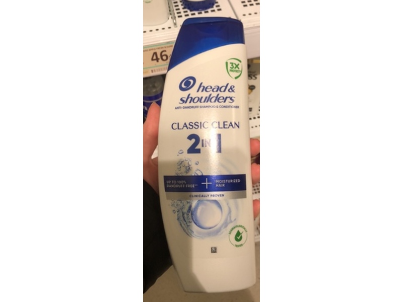 Head & Shoulders 2 In 1 Classic Clean Anti-Dandruff Shampoo & Conditioner, 400 mL