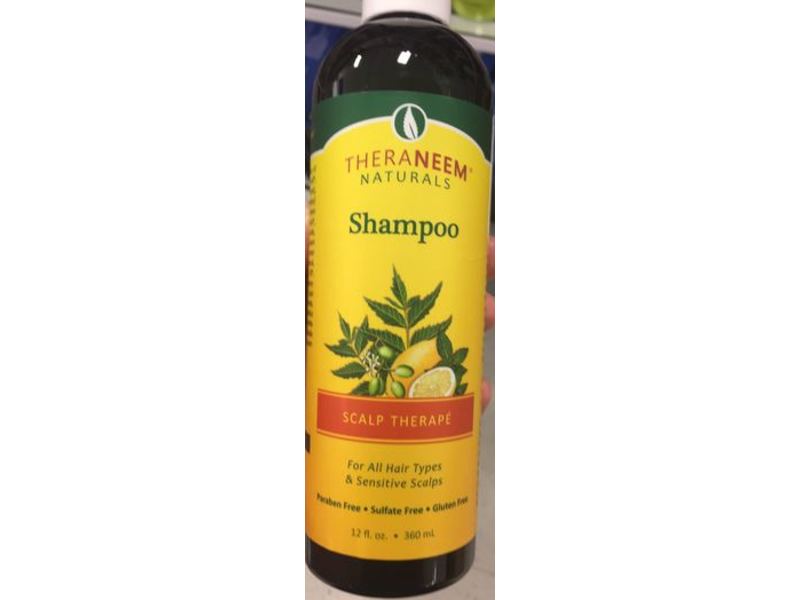 Theraneem Naturals Scalp Therape Shampoo,12 fl oz/360 mL