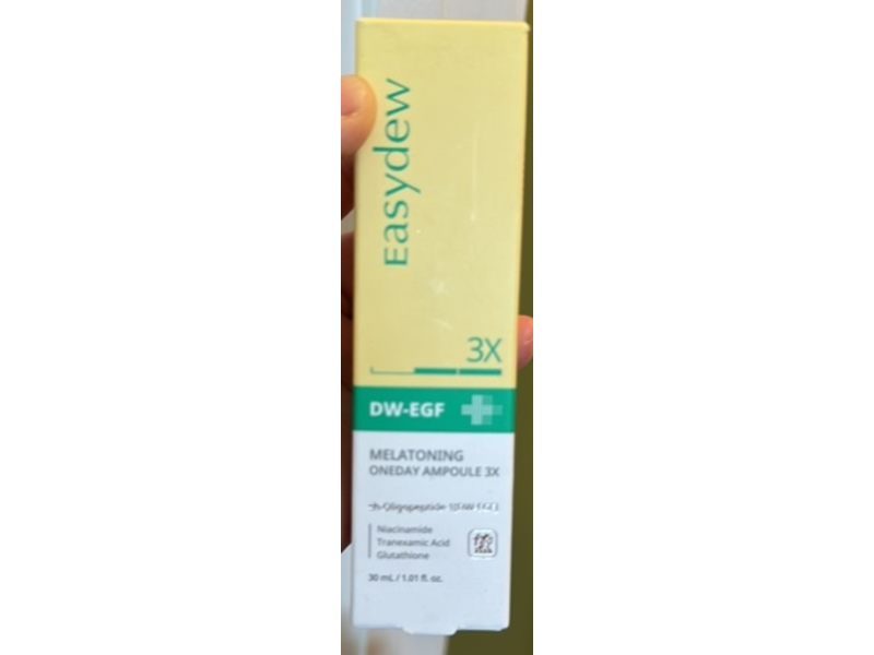 Easydew DW-EGF Melatoning Ampoule 3X, 1.01 fl oz/30 mL