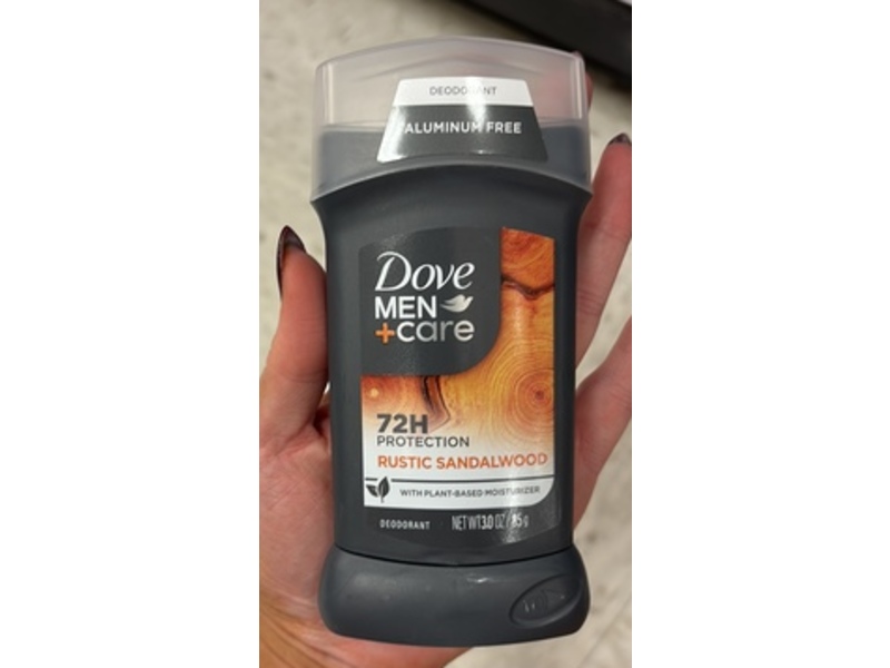 Dove Men + Care Deodorant, Rustic Sandalwood, 3 oz/85 g, Pack Of 3