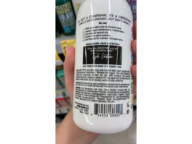 Real Raw Shampoothie Coconut Quench Conditioner - 12.0 fl oz