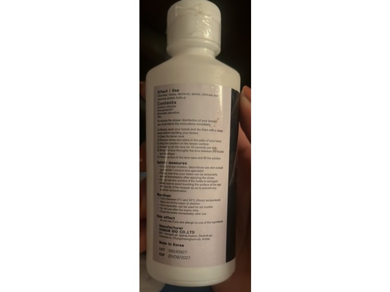 Diamond Contact Lens Solution, 150 mL