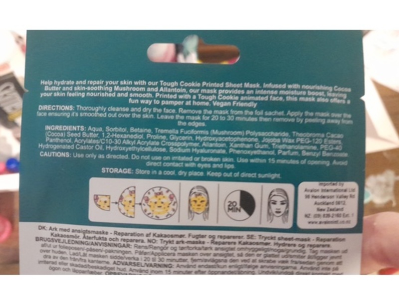 Face Facts Tough Cookie Repairing Sheet Mask, 20 mL