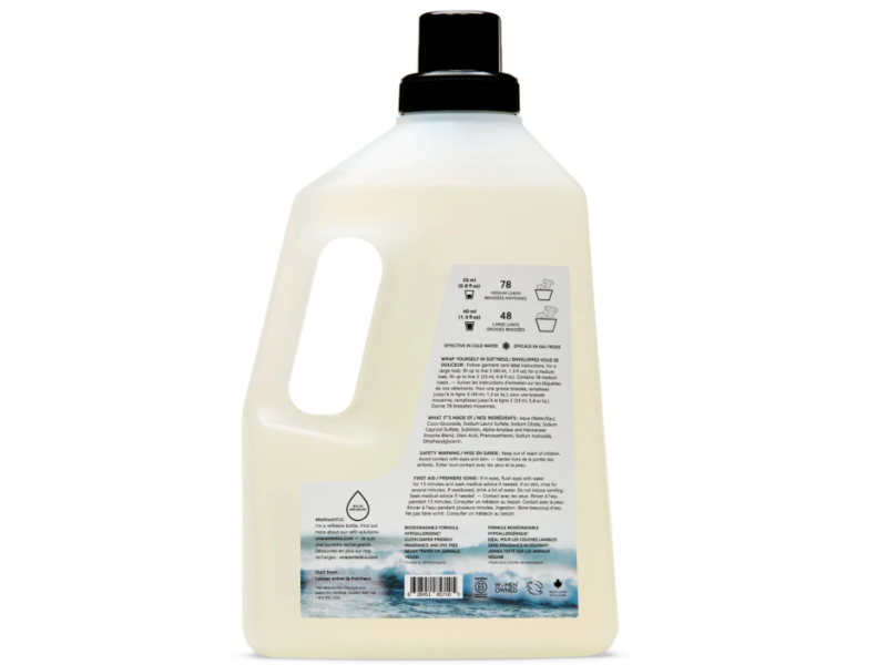 The Unscented Company Laundry Detergent, 78 loads, 65.9 fl oz/1.95 L