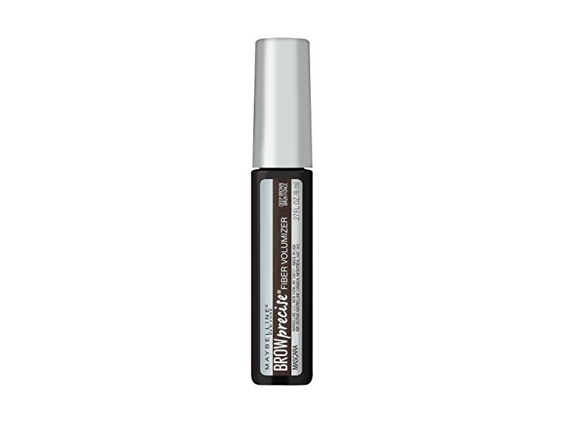Maybelline Brow Precise Fiber Volumizer Eyebrow Mascara, Deep Brown, 0.27 fl. oz/8 m