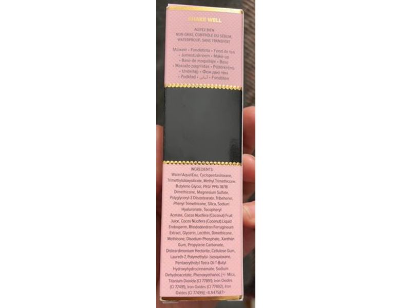 Too Faced Born This Way Matte Foundation, Warm Nude, 1 fl oz/30 mL