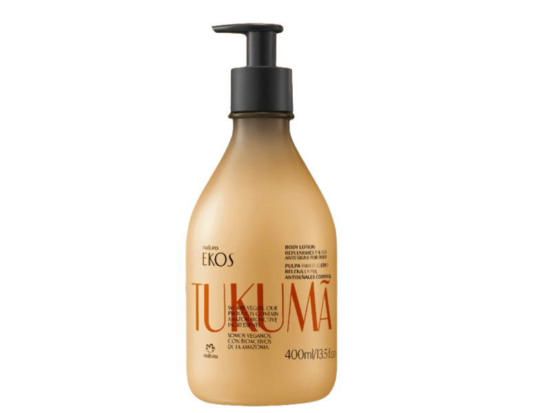 Natura Ekos Tukuma Body Lotion, 13.5 fl oz/400 mL