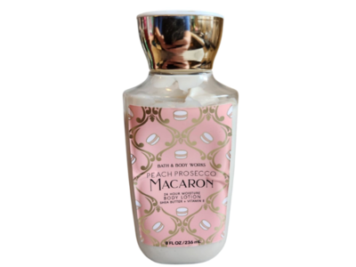 Bath & Body Works Body Lotion, Peach Prosecco Macaron, 8 fl oz/236 mL