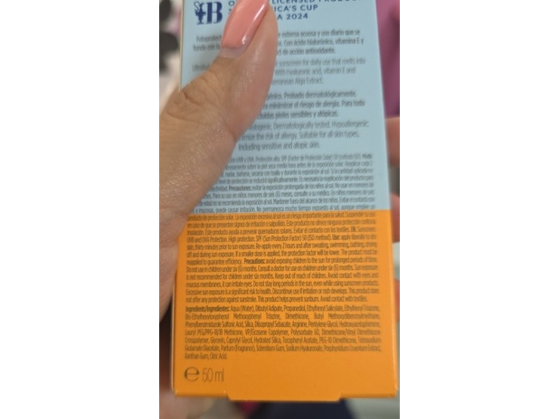 Isdin Fusion Water Magic Fotoprotector, SPF 50 PA++++, 50 mL