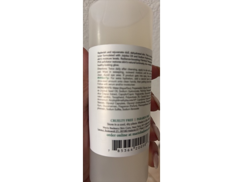 Mario Badescu Skincare Hydrating Glow Toner, Jojoba & PHA, 8 fl oz/236 mL