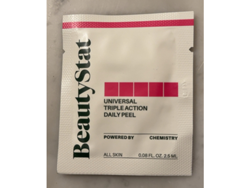 Beautystat Universal Triple Action Daily Peel, 0.08 fl oz/2.5 mL, 10 Count