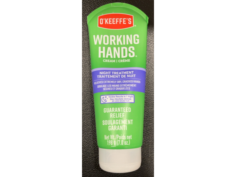 O'Keeffe's Working Hands Night Treatment Cream, 7 oz/198 g