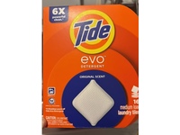 Tide Evo Laundry Detergent Tiles, Original Scent, 16 Count - thumbnail 2