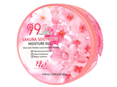 DW Cosmetics Corp Sakura Soothing Moisture Gel, 300 mL