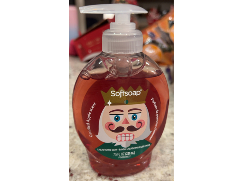 Softsoap Liquid Hand Soap, Candied Apple Scent, 7.5 fl oz/221 mL