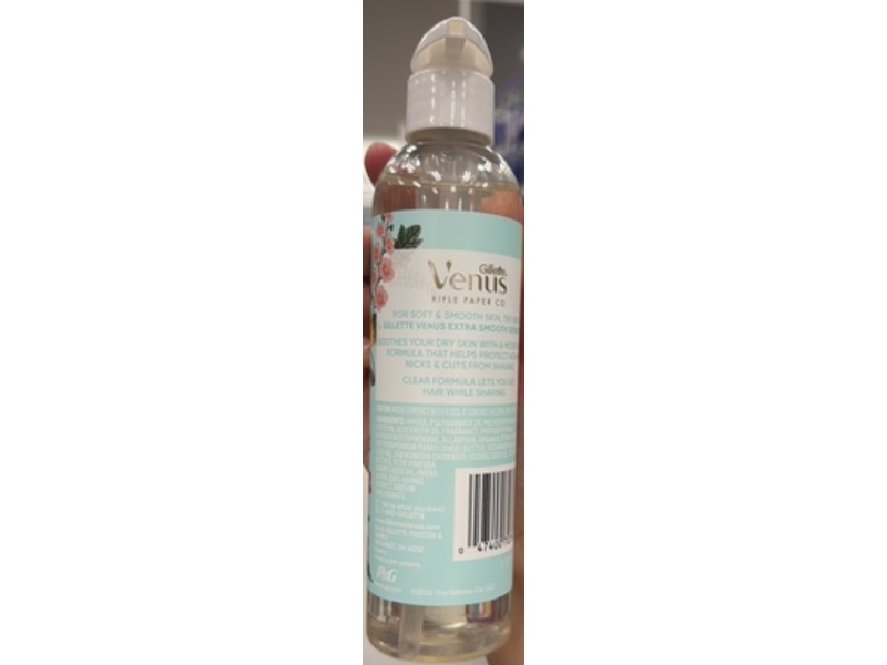 Venus Soothing Shave Oil, Aloe & Green Tea Scent, 7.7 fl oz/227 mL