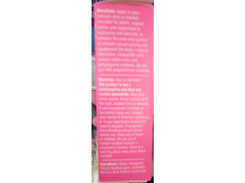 Queen V P.S. I Lube You Water Based V-Lubricant, 3 fl oz/90 mL